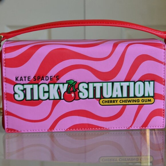 Kate Spade KK212 Bubble Gum 3D Crossbody - Picture 2 of 12